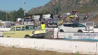 2023 Kia EV6 GT (576 hp) vs.1957 Chevy Drag Race