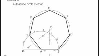 Engineering Graphics || How to Draw a Regular polygon