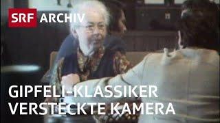 Versteckte Kamera: Gipfeli tunken im fremden Kaffee (1974) | Best of Teleboy | SRF Archiv