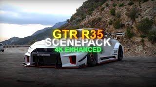 NISSAN GTR R35 SCENEPACK CLIPS | 4K | CAR CLIPS | ScenesByZero