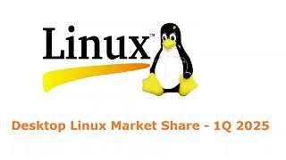 Linux Market Share - 1st Quarter 2025