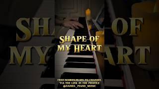 Shape of my Heart on piano cover by Daniel Iliasov #piano #music #pianocover #pianomusic #музыка