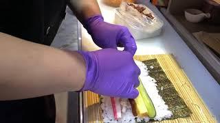 壽司製作教學Sushi making，我是香蕉師