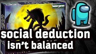 What's wrong with Social Deduction?