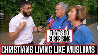 AMERICAN COUPLE  SURPRISE MUSLIM