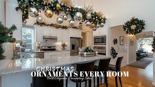 Christmas Ornaments for Every Room: Bold Elegance Decorating Ideas 2024