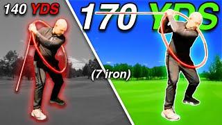 30 Yard Gain in Distance by Delaying Golf Swing Rotation 