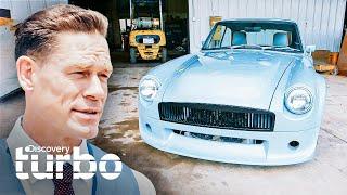 John Cena recibe al fin su clásico MG personalizado | Texas Metal | Discovery Turbo