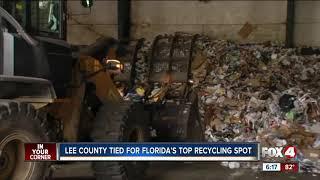 Lee County ranked top in state for recycling