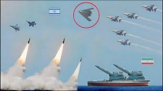 1 hour ago! 175 Israeli fighter jets shot down by Iranian air defense systems