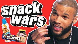 Chris Eubank Jr. Scoffs Junk Food And Tries Prime For The First Time | Snack Wars |  @LADbible TV ​