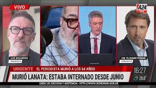  FALLECIÓ EL PERIODISTA JORGE LANATA