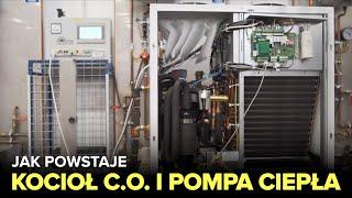 Jak produkowane są elektryczne kotły c.o. oraz pompy ciepła? - Fabryki w Polsce