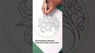 Sharing my daily practice on traditional ornaments. #drawing #design #flower #art #tutorial