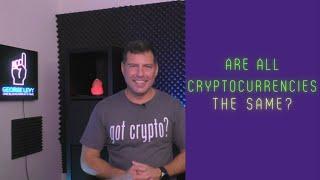 Are All Cryptocurrencies the Same? - George Levy