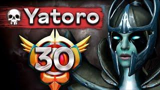 Яторо на Фантомке камбекает после неудачных смертей - Yatoro Phantom Assassin 7.37 DOTA 2