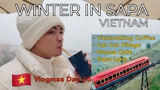 WINTER IN SAPA: Viettrekking Coffee + Cat Cat Village + Moana Cafe