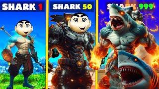 Franklin& ShinChanControlling Shark Man Animal LevelUp Suit UpgradeIn GTA 5 Telugu