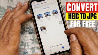 How to Convert HEIC to JPG on iPhone