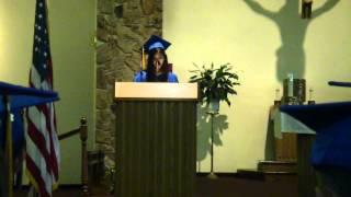 valedictorian address delivered by Raphaella Ranjo