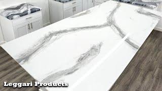 How to make White Exotic Marble with Epoxy  | Upgrade Countertops | Leggari Products