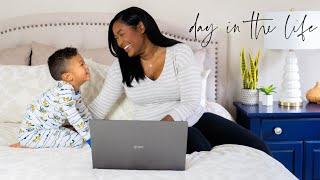 Day In The Life of A Work At Home Mom - Female Entrepreneur Life