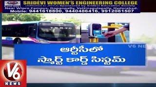 TSRTC to Launch Smart Card System for Bus Journey | Hyderabad | V6 News