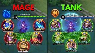 Alice Mage Build vs Alice Full Tank Build