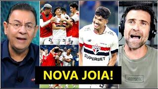 "Esse garoto vai valer UMA FORTUNA! E NÃO VAI SER SURPRESA se o São Paulo..." William Gomes ELOGIADO