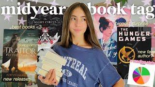 MID-YEAR BOOK FREAKOUT TAG ⭐️ new favorites, disappointments, reading stats, & more