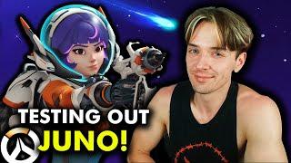 New Support Hero Juno in Overwatch 2! ‍ Gameplay Twitch Stream