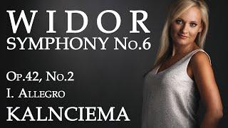 Charles–Marie Widor, Symphonie No. 6 for Organ, Op. 42, No. 2: I. Allegro –  Liene Andreta Kalnciema