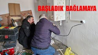 YENİ KOMBİMİZİ SEYİT KARDEŞİMLE BAĞLIYORUZ EVİMİZ SICAK OLACAK