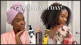 WASH DAY | IN BETWEEN PROTECTIVE STYLES