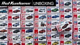 Let's Unbox 50 2016-2017 Tomica Cars!