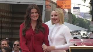 Idina Menzel & Kristen Bell Receive Stars on Hollywood Walk of Fame (2019)