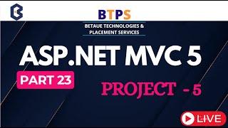 Project ||  Part 5  || In Asp.net MVC 5