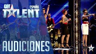 Broken Peach ends singing a cappella | Auditions 6 | Spain's Got Talent 2016