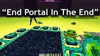 Minecraft 1.19.2, But I Made An End Portal In The End... #shorts