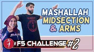 MashAllah Midsection & ARMS // Workout #2 // 5-min Fitness Challenge