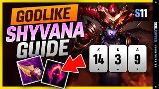 The Low Elo Jungle God - Shyvana Challenger Guide Season 11 - How To Play Shyvana & Solo Carry