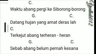 chord SAYUR kol  (makan daging anjing dengan sayur kol)