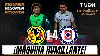 Resumen y goles | América 1-4 Cruz Azul | Copa GNP por México | TUDN