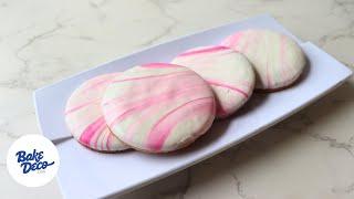 Simple & Easy Marble Cookie Design