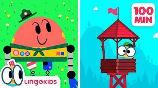 LINGOCAMP SONG ️+ More Songs for Kids, Scouts and Rangers | Lingokids