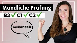 Wichtige Phrasen: PRÜFUNG C1 SPRECHEN | Deutsche Wörter lernen (B2, C1, C2)