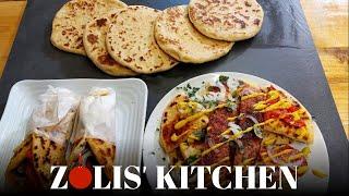 Authentic Greek Pita for Souvlaki Recipe | Step-by-Step Tutorial