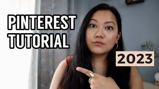 How To Use Pinterest For BEGINNERS // 2023 Pinterest App Tutorial