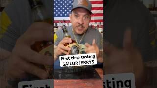 First time tasting Sailor Jerry #youtubeshorts  #viral #tasty #fyp #trending #share #shorts #reels