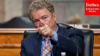 "A Perpetual Source of Waste In Government": Rand Paul Details "Wasteful" Taxpayer-Funded Projects